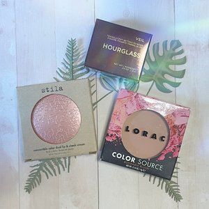 *BNIB* Bundle- Hourglass Veil Powder/ Lorac Buildable Blush / Stila Cream Blush